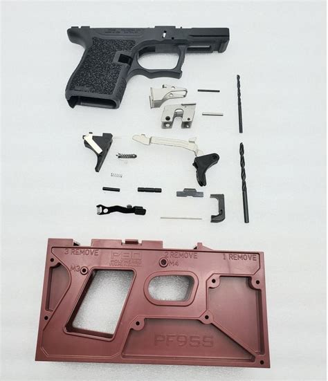 Polymer80 PF9SS 80 Single Stack Pistol Frame and Jig Kit - OD Green (Glock 43 Compatible). . Pf940sc vs pf9ss
